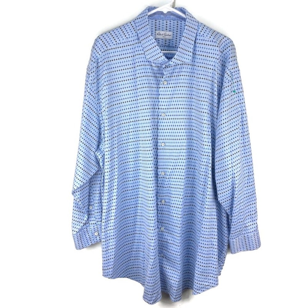 Men’s Robert Graham Long Sleeve Shirt 3 XL Big ("Big" fits like 5XL)